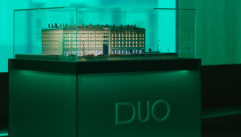 HUTTON и V2Group представили проект DUO в пространстве Lila